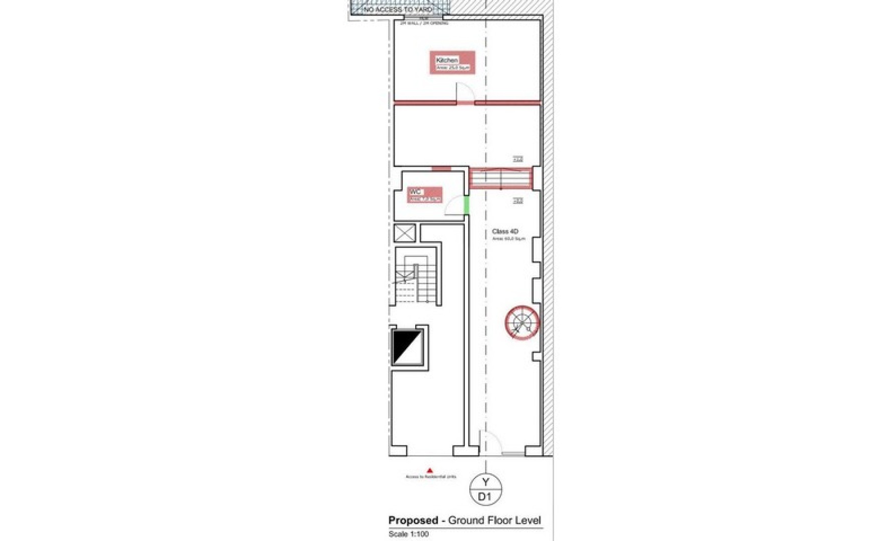 Restaurants for rent in Malta: Sliema 135sqm commercial premises