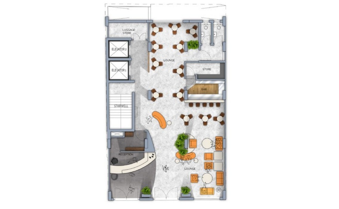 49 bedroom Hotel for Rent in the Paceville