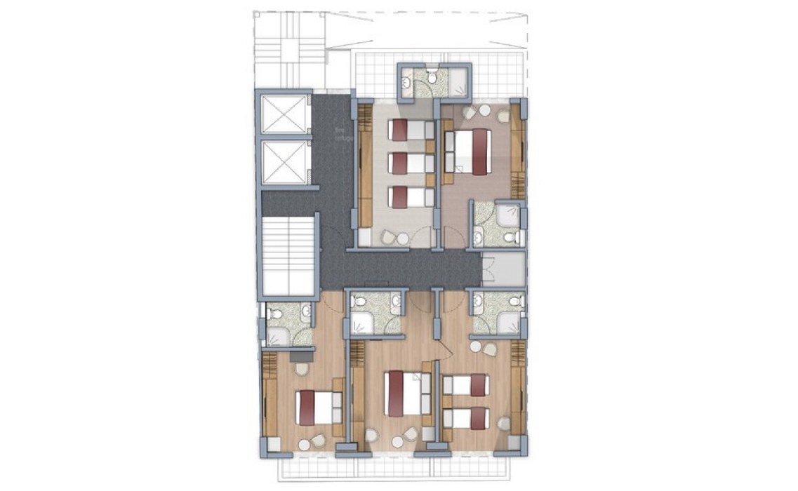 49 bedroom Hotel for Rent in the Paceville