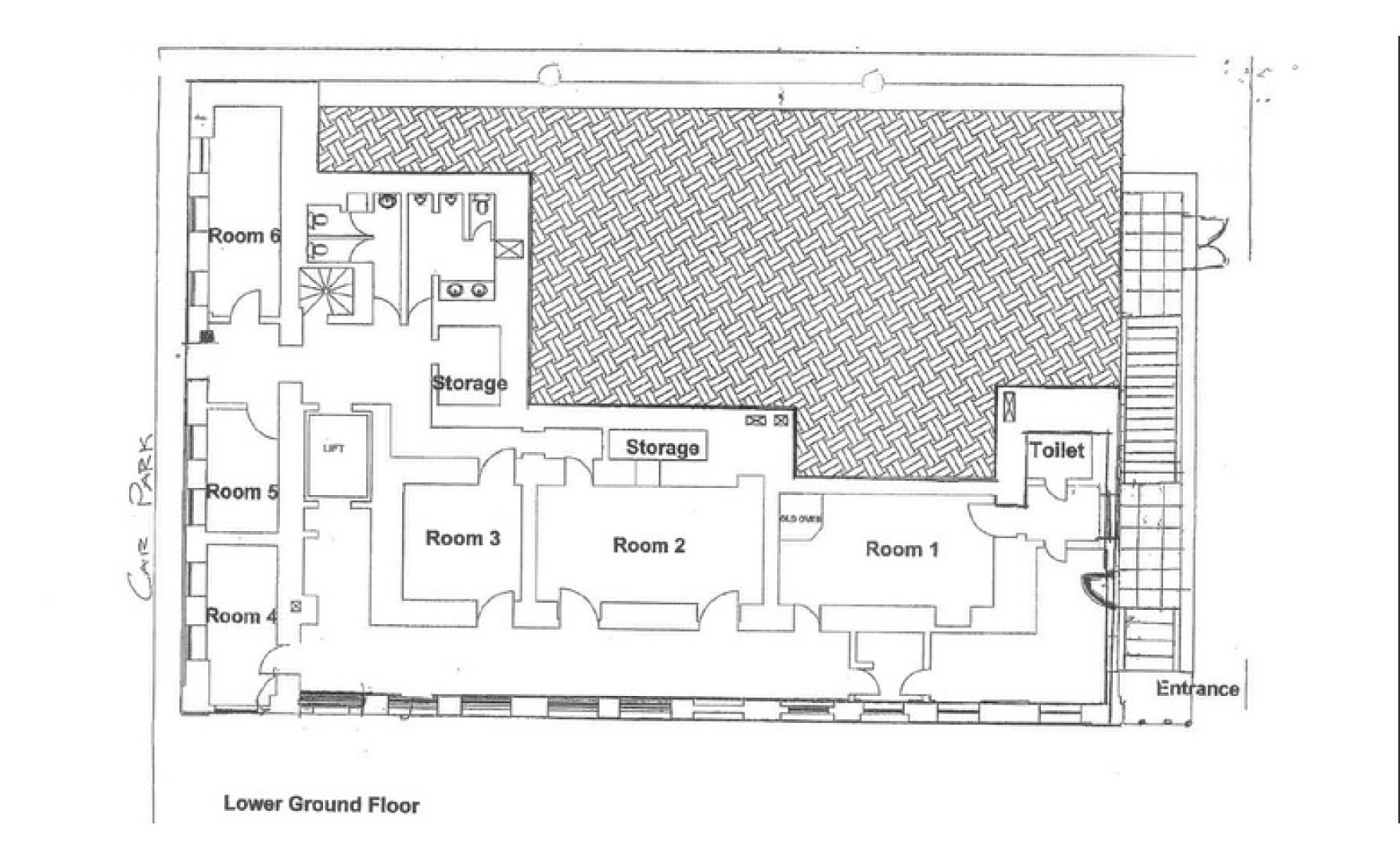 Office to let Malta: 170sqm commercial property in Sliema