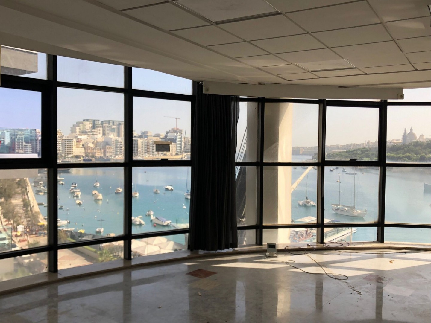 Seafront Office For sale that over looks the Promenade with Views of Valletta