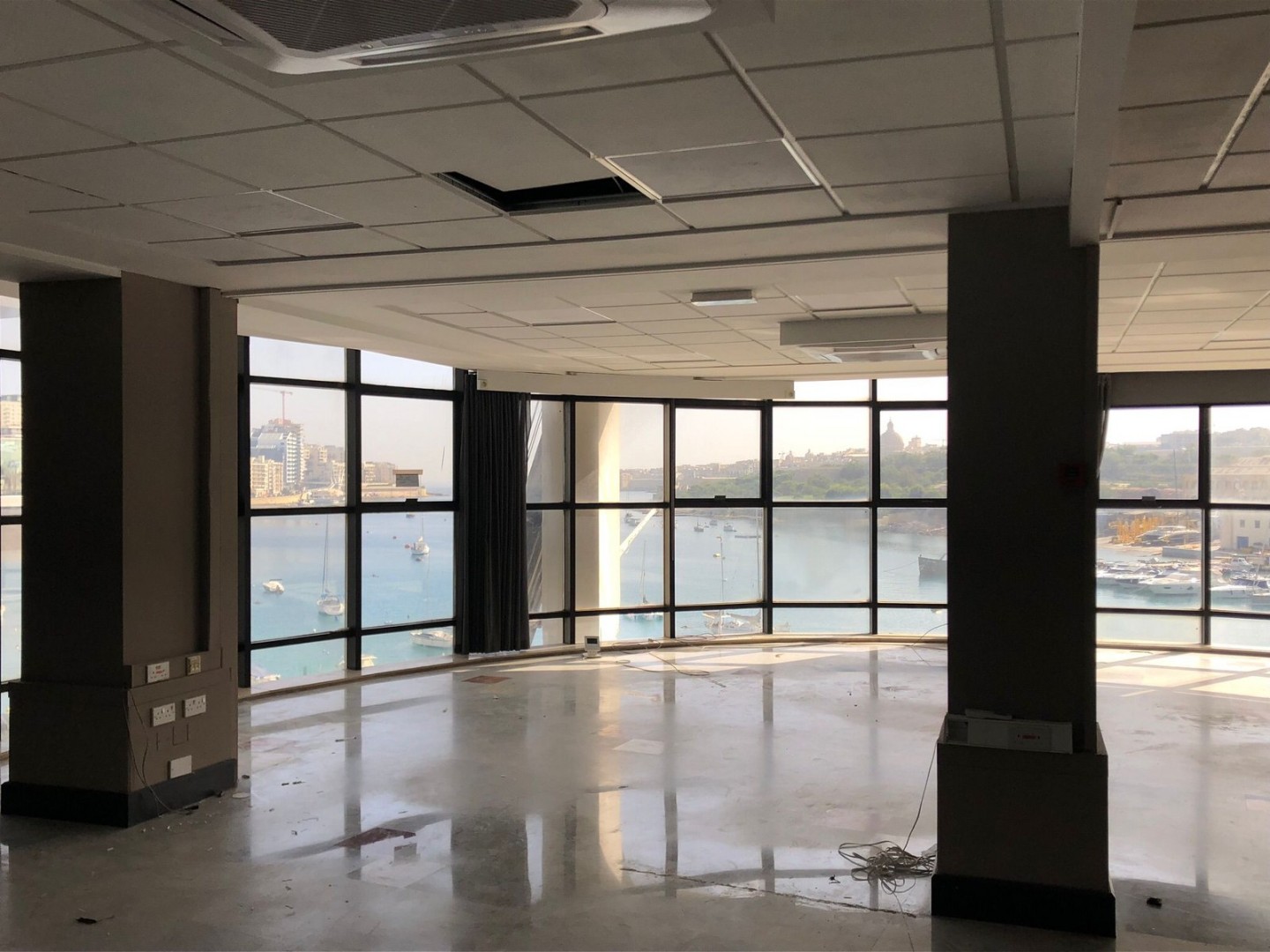 Seafront Office For sale that over looks the Promenade with Views of Valletta