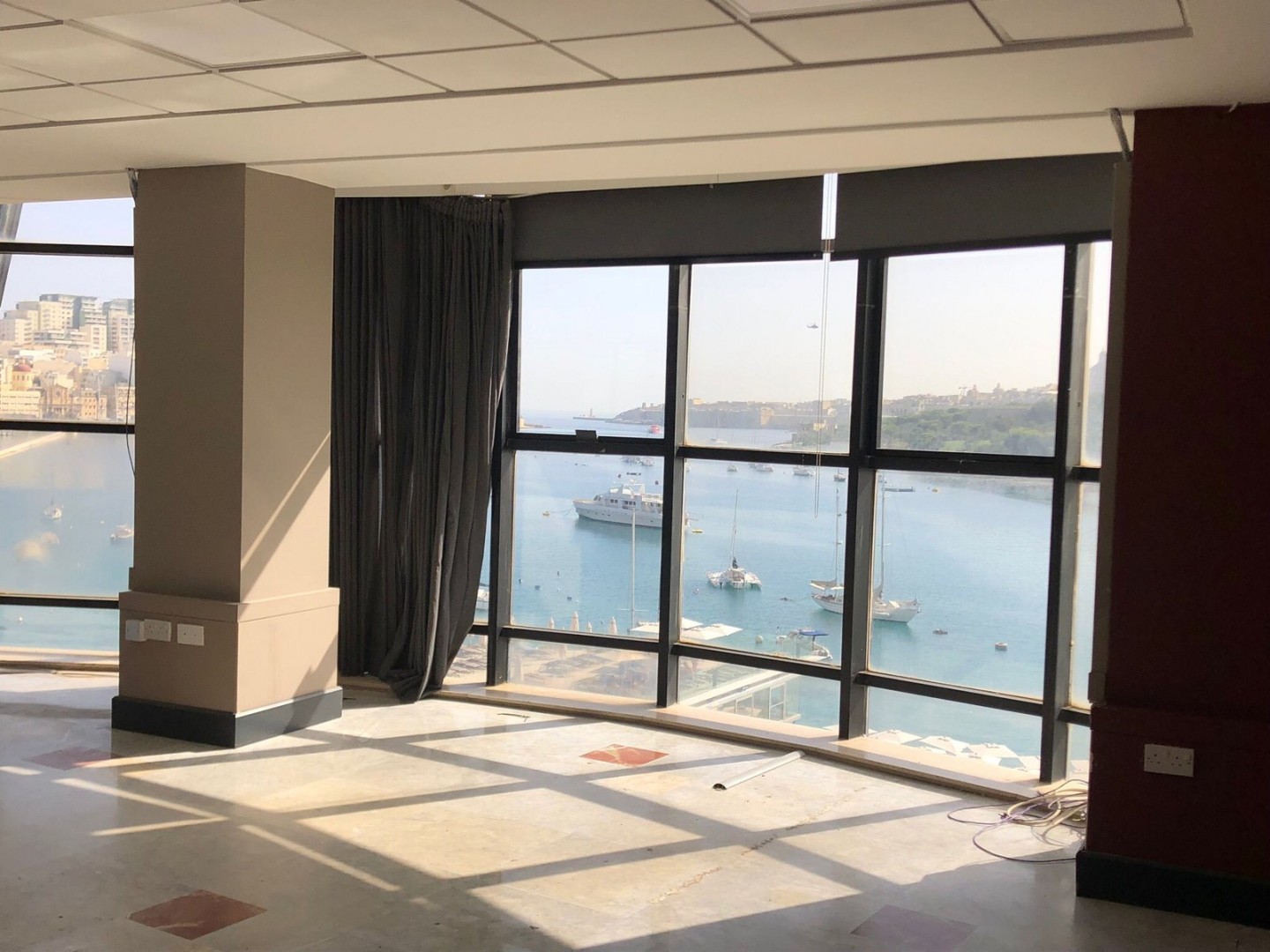Seafront Office For sale that over looks the Promenade with Views of Valletta