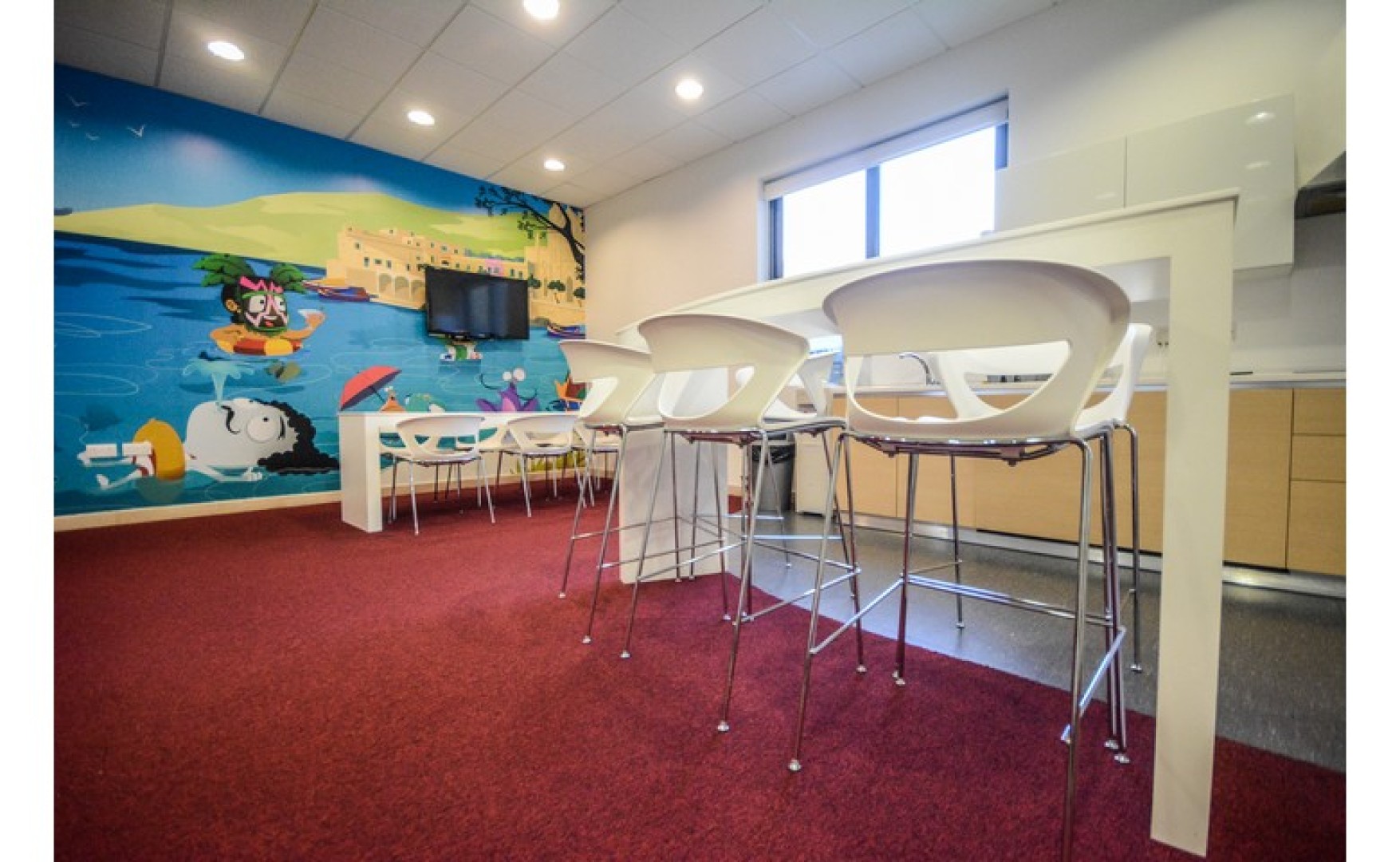 Offices for rent in Malta: 490sqm office in San Gwann