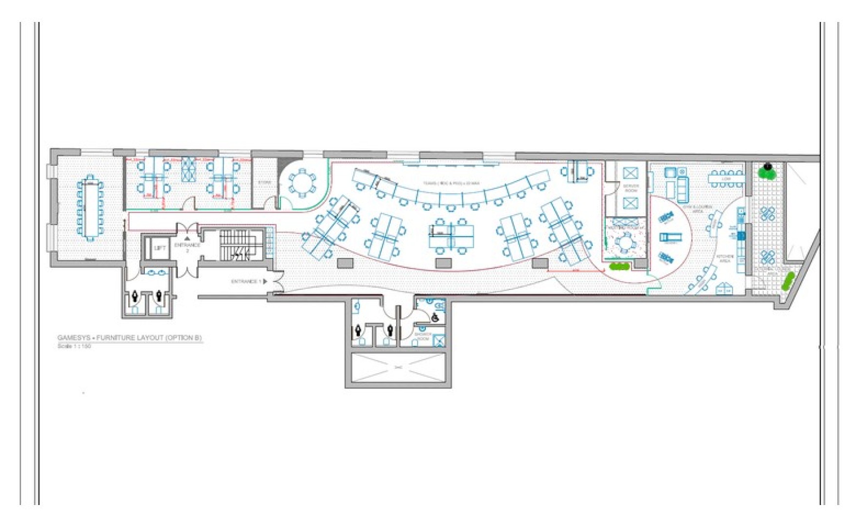 Offices for rent in Malta: 490sqm office in San Gwann