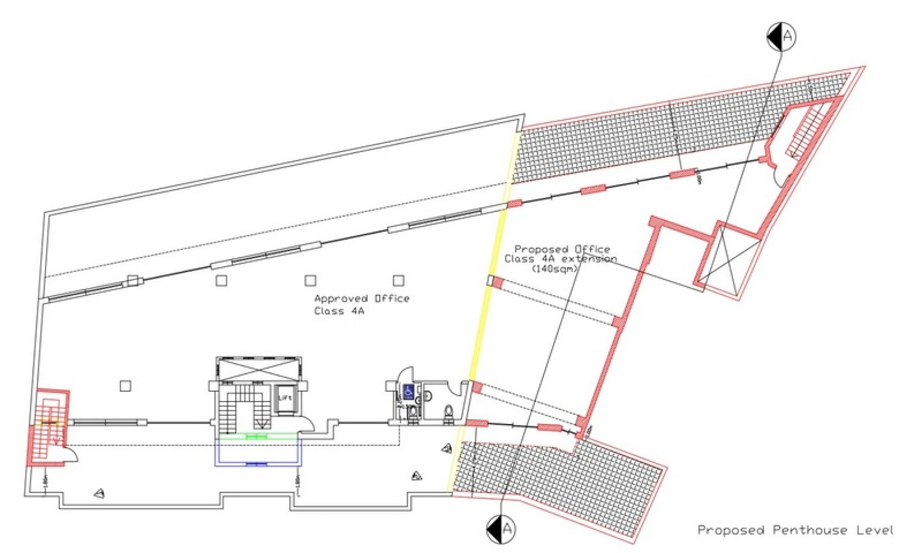 Offices to let in Malta: 780sqm commercial premises for rent in Luqa