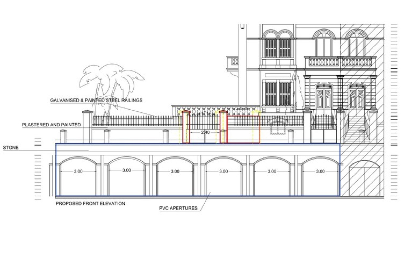 Shop for rent in Malta: Ta' Xbiex 90sqm premises for rent with class 4A permits that over looks the Seafront