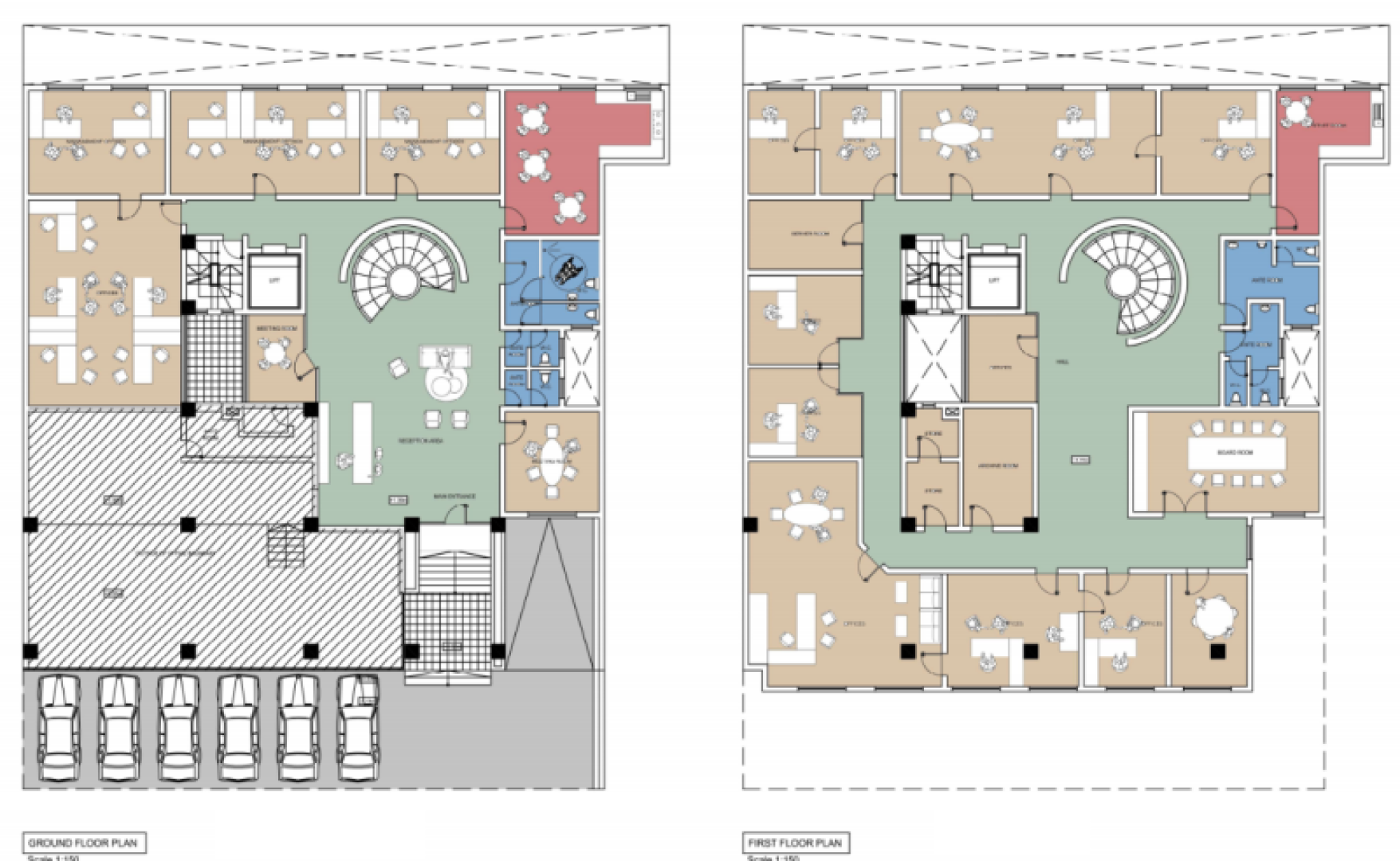 Full Commercial Building with a private Garage in Lija with a total area of 1120sqm