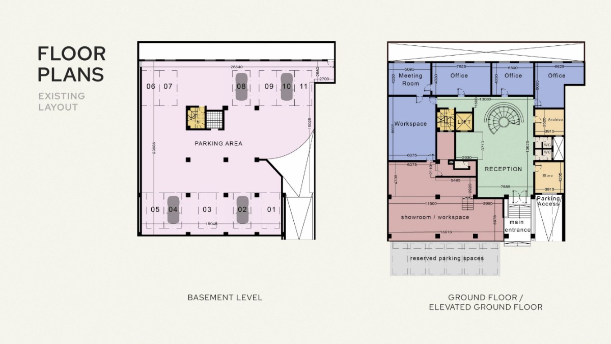 Office/ Showroom in Lija for sale with a total of 1897sqm