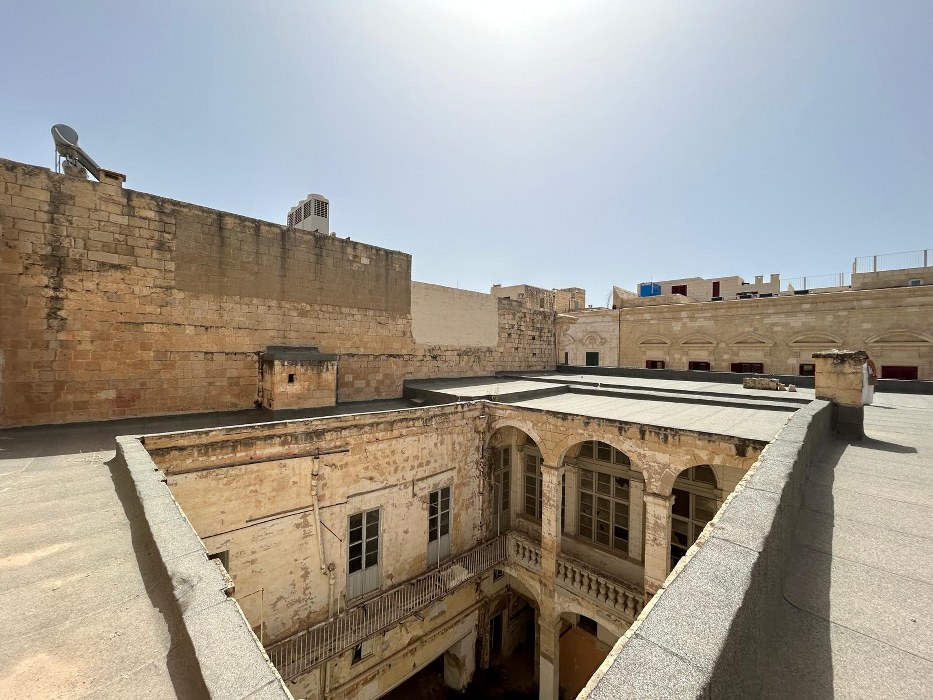 Unique Corner Palazzo for sale in Valletta
