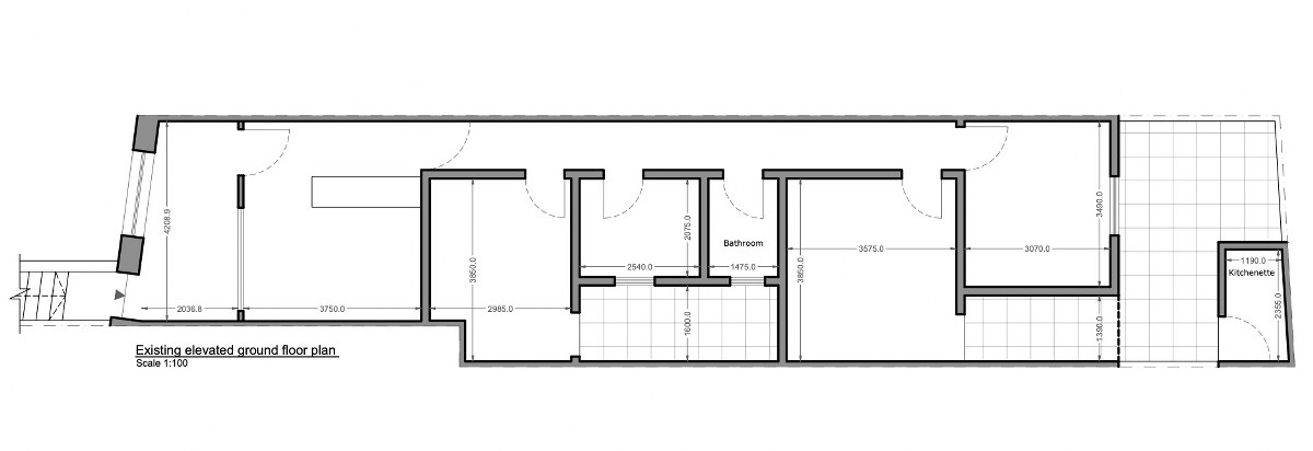 Pieta 138sqm office for rent with 5 rooms