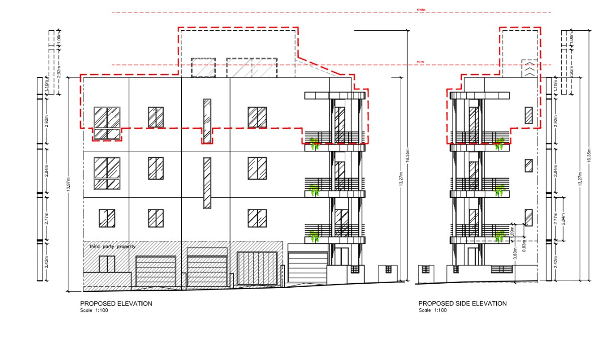 Corner Office with several rooms and ample light in Iklin