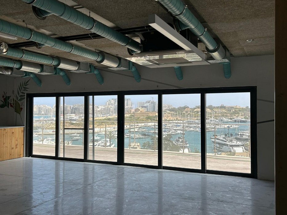 1109sqm penthouse office for rent in the heart of Ta' Xbiex